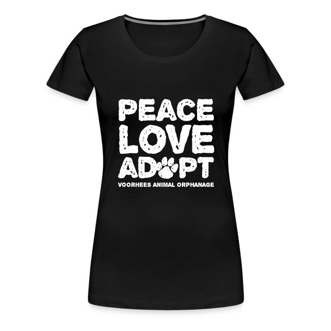 Peace Love Adopt Front png