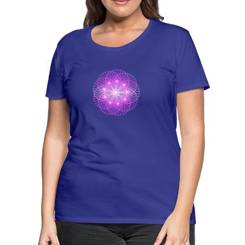 Detoxifier (Round): Pink - HealingCodeCards.com - Women's Premium T-Shirt