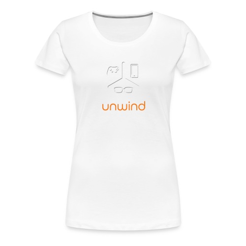 The Unwind (Orange) - Women's Premium T-Shirt
