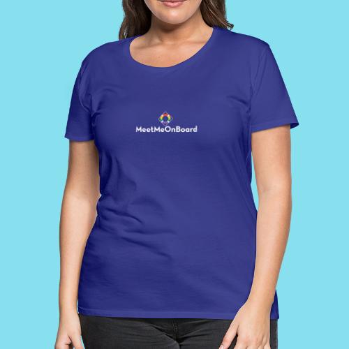 MMOB_logo_vert_whitetype - Women's Premium T-Shirt