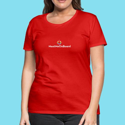 MMOB_logo_vert_whitetype - Women's Premium T-Shirt