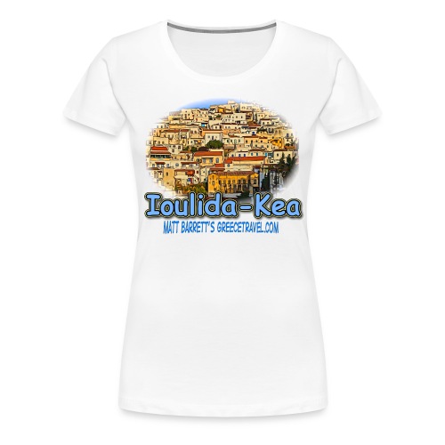 Ioulida Kea jpg - Women's Premium T-Shirt
