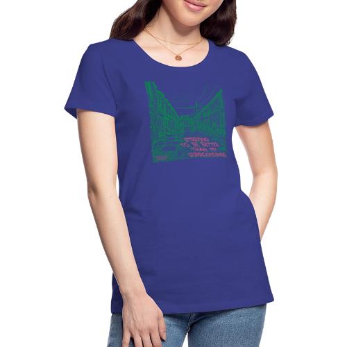 Surroundings Front/Back (Lighter Inks) - Women's Premium T-Shirt