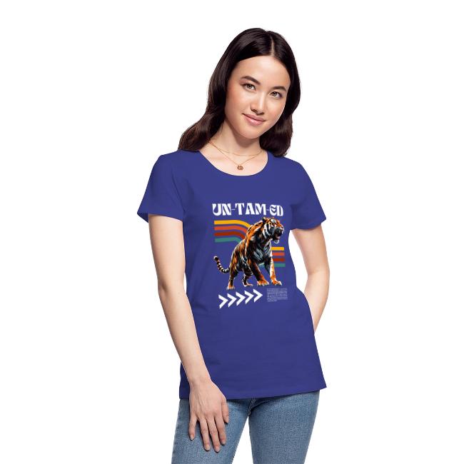 Unleash Your Wild Side: Fierce Tiger Print Design