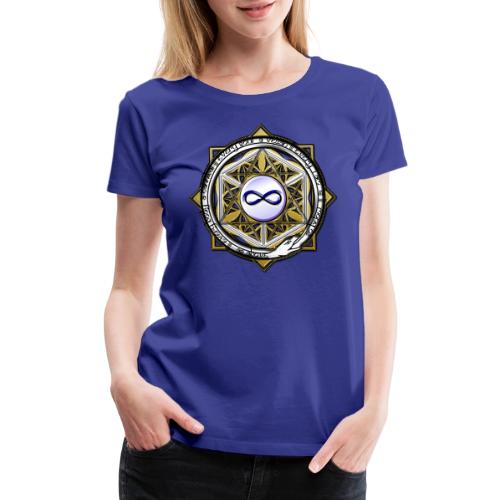 Statutes of the Divinely Realized - Mandala - - Women's Premium T-Shirt