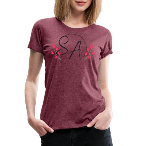 Pink Circle of Hearts Smith Adventures - Women's Premium T-Shirt