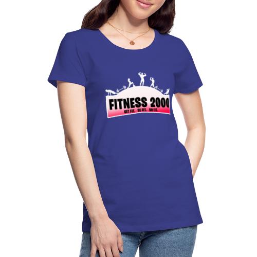 Fitness 2000 Gamer Logo Pink! - Women's Premium T-Shirt