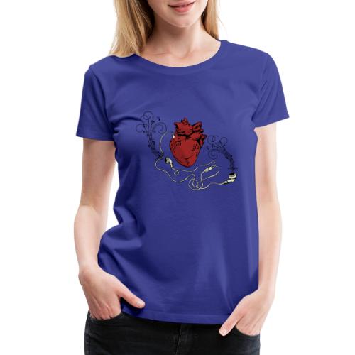 heart beat1 - Women's Premium T-Shirt