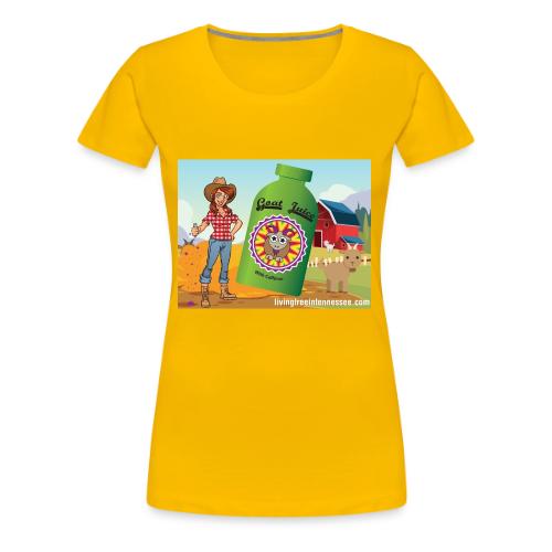 Nicole Sauce's Goat Juice - Women's Premium T-Shirt