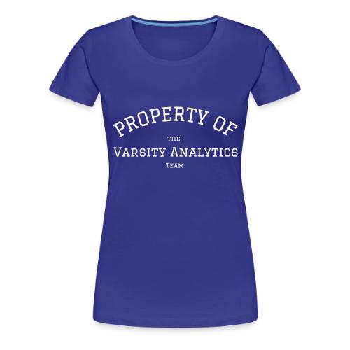 Varsity Analytics (Dark) - Women's Premium T-Shirt