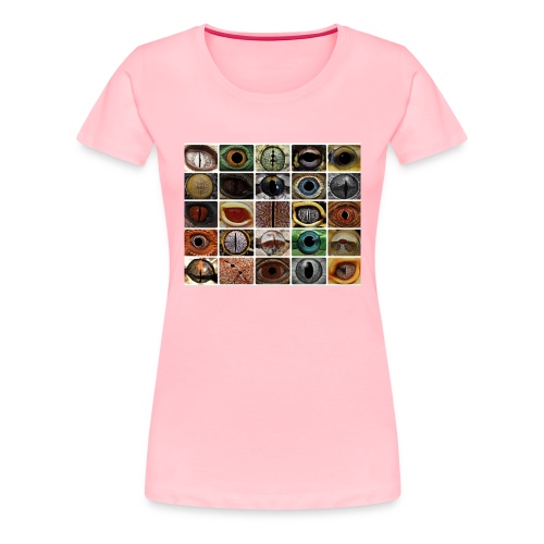 Reptilian Eyes - Women's Premium T-Shirt