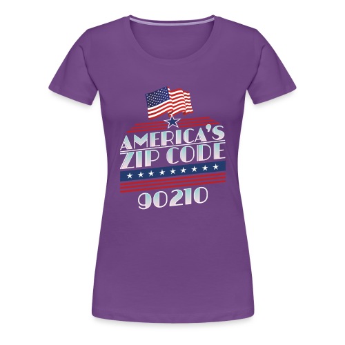 90210 Americas ZipCode Merchandise - Women's Premium T-Shirt