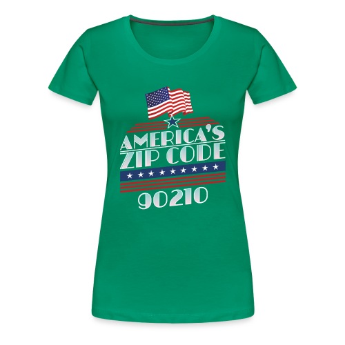 90210 Americas ZipCode Merchandise - Women's Premium T-Shirt