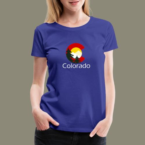 Colorado C Trees - Women's Premium T-Shirt