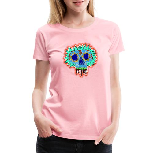 Hippy Día de Muertos - Women's Premium T-Shirt