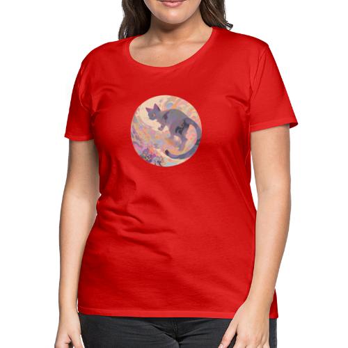 Wandering Cat - Women's Premium T-Shirt