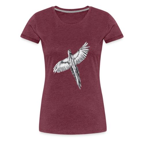 Flying parrot - Women's Premium T-Shirt