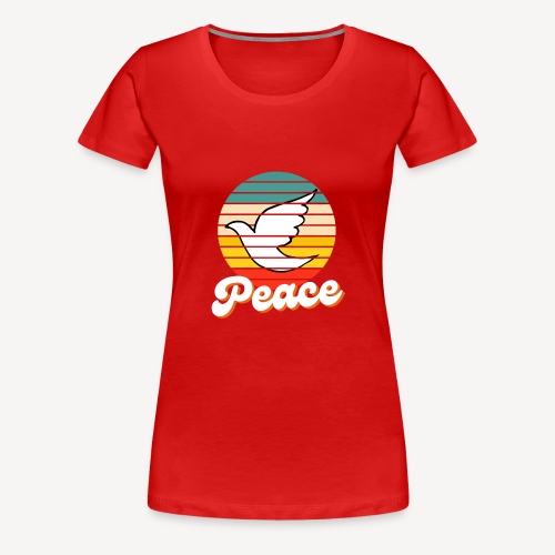 DOVE OF PEACE - Women's Premium T-Shirt
