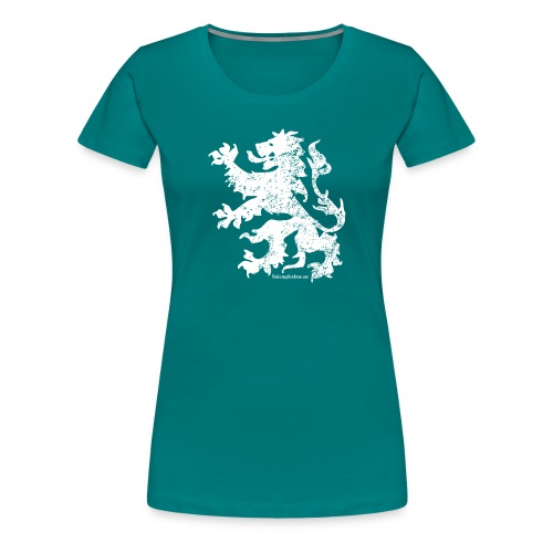 Dutch Lion (white) - Women's Premium T-Shirt