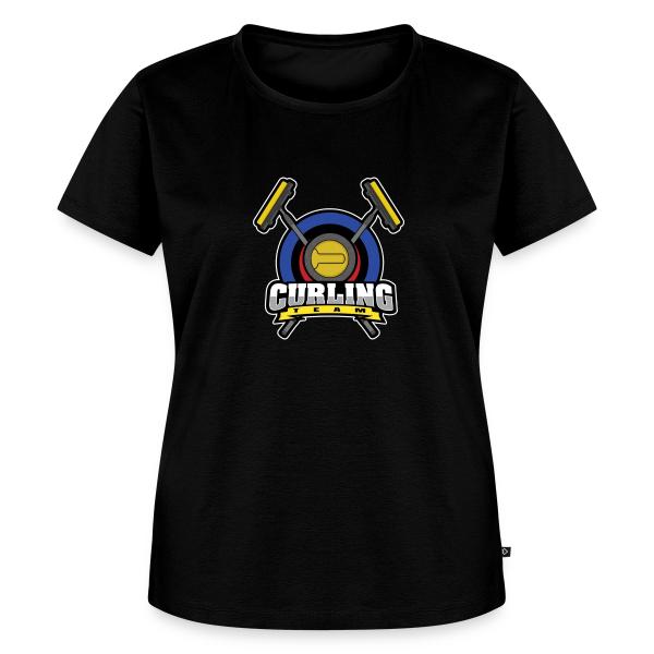 Curling team logo Women's Premium T-Shirt