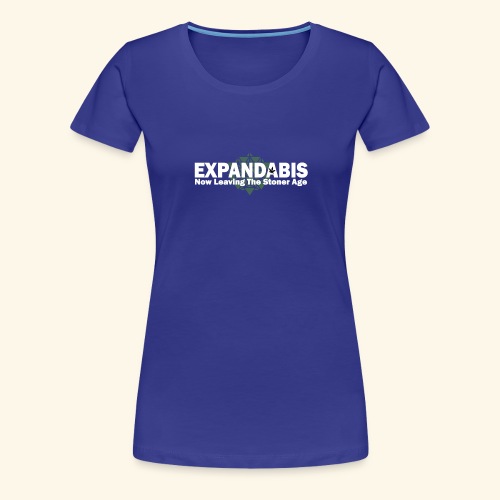 Expandabis White Logo - Women's Premium T-Shirt