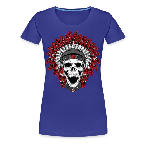 Chief Skull - Women's Premium T-Shirt