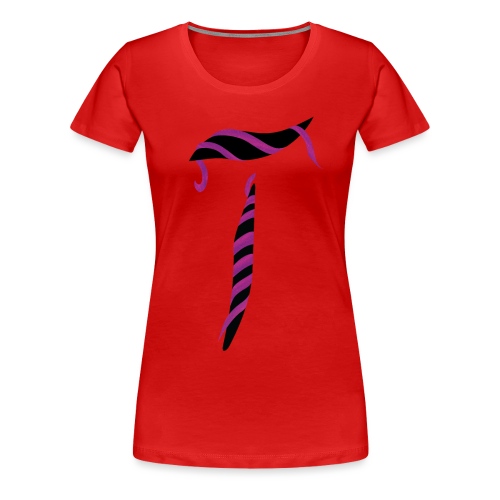T-shirt_Letter_A - Women's Premium T-Shirt