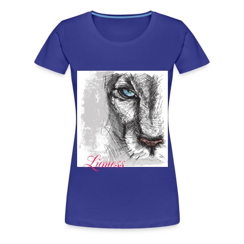 Lioness Purchased jpg - Women's Premium T-Shirt