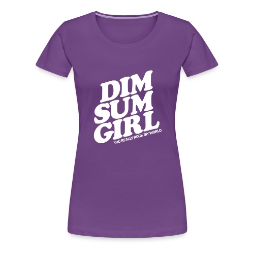 Dim Sum Girl white - Women's Premium T-Shirt