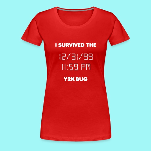 Y2K Bug - Women's Premium T-Shirt