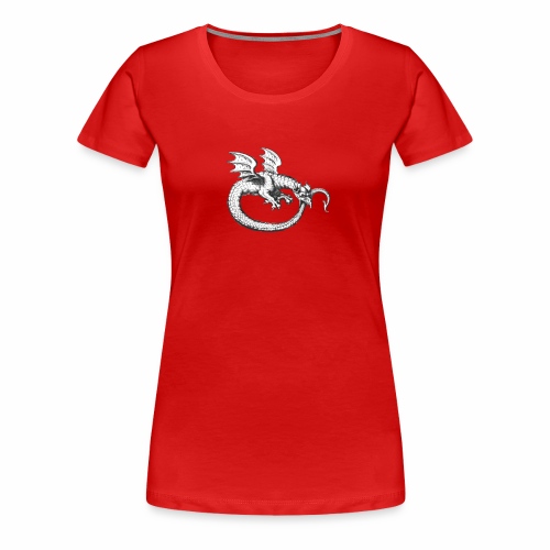 Alchemical Ouroboros Serpent Symbolism Esoteric - Women's Premium T-Shirt