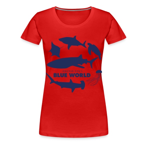 Blue World Men's Premium Hoodie - Women's Premium T-Shirt