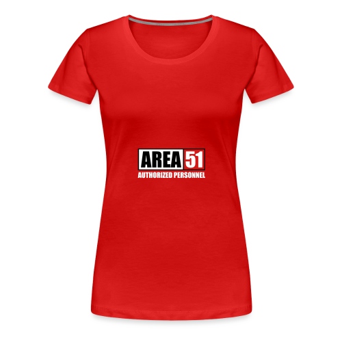 AREA 51 - Panel - Women's Premium T-Shirt