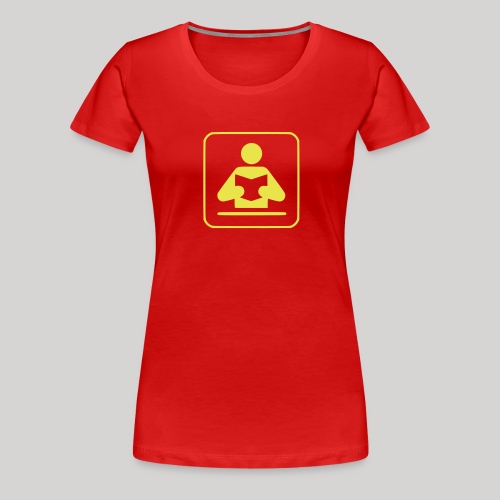 read - Women's Premium T-Shirt