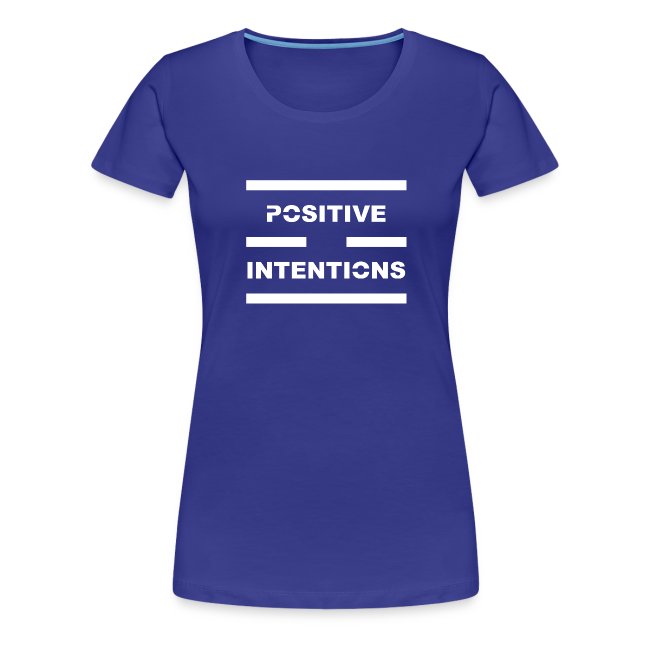 Positive Intentions White Lettering