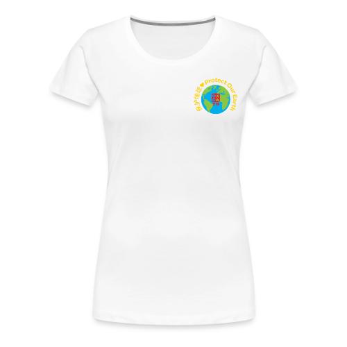 Earth Day Kindness Dragon Gold - Women's Premium T-Shirt
