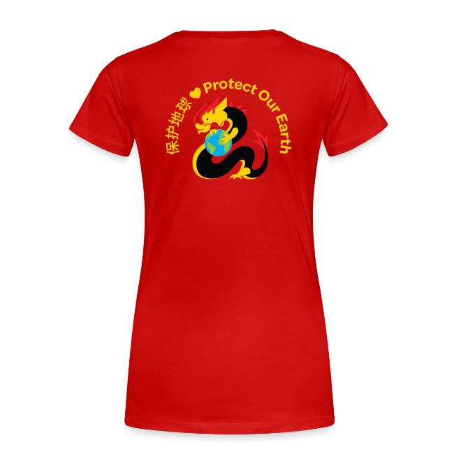 Earth Day Kindness Dragon Gold