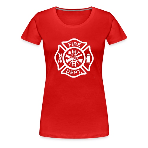 Fire Department Logo 2 - Women's Premium T-Shirt