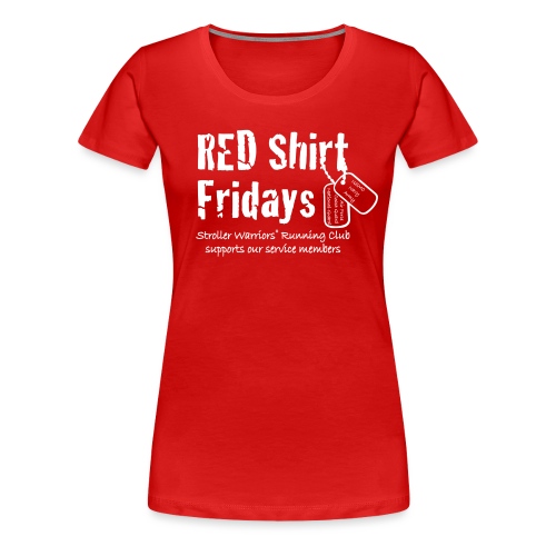 RED 2017_FRONT_WHITE - Women's Premium T-Shirt