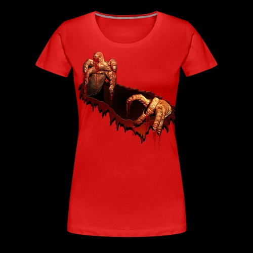 Zombie Shirts Gory Halloween Zombie Gifts - Women's Premium T-Shirt