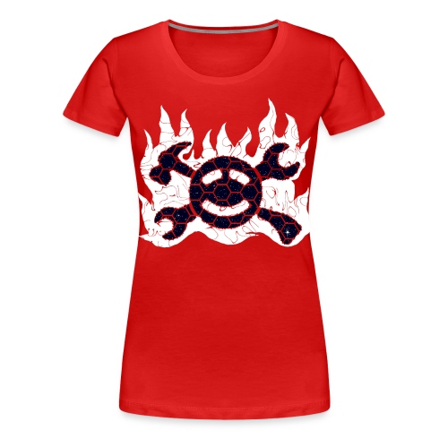 The ABC is All Fired Up! - Women's Premium T-Shirt