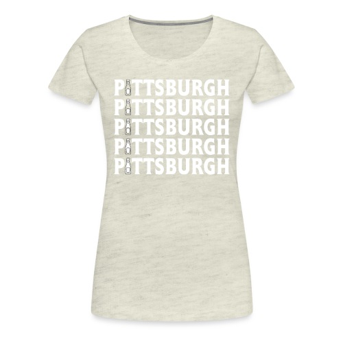 Ketch Up in PGH (Red) - Women's Premium T-Shirt