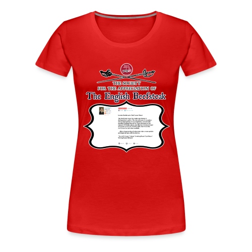 Yelp - English Beefsteak - Women's Premium T-Shirt