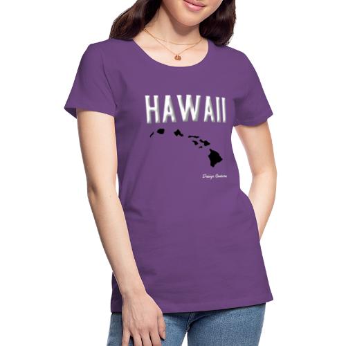 HAWAII WHITE - Women's Premium T-Shirt