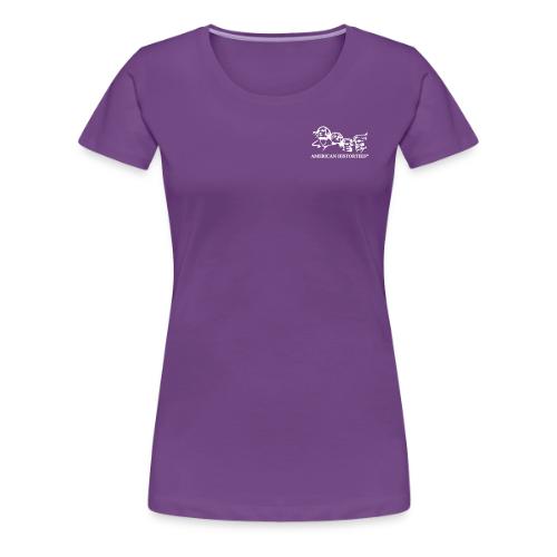 vector logo american histortees - Women's Premium T-Shirt