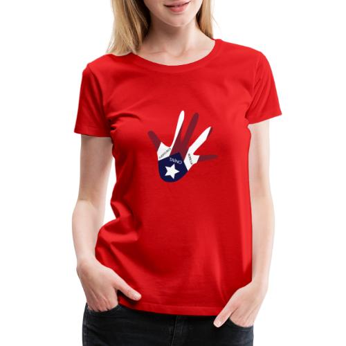 Mano Puerto Rico - Women's Premium T-Shirt