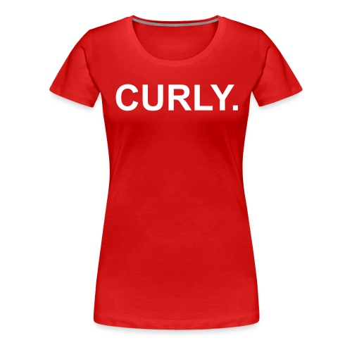 curly - Women's Premium T-Shirt