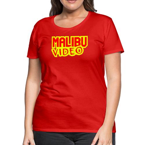Malibu Video Logo - Women's Premium T-Shirt