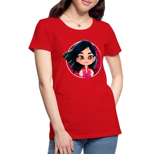 Modern Mulan Princess - Women's Premium T-Shirt