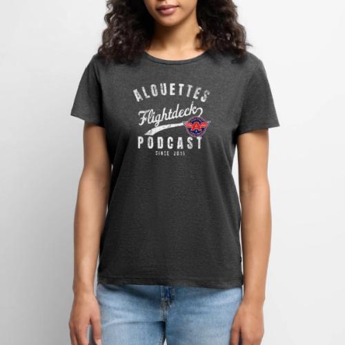 Alouettes Flightdeck Loge Retro - Women's Premium T-Shirt